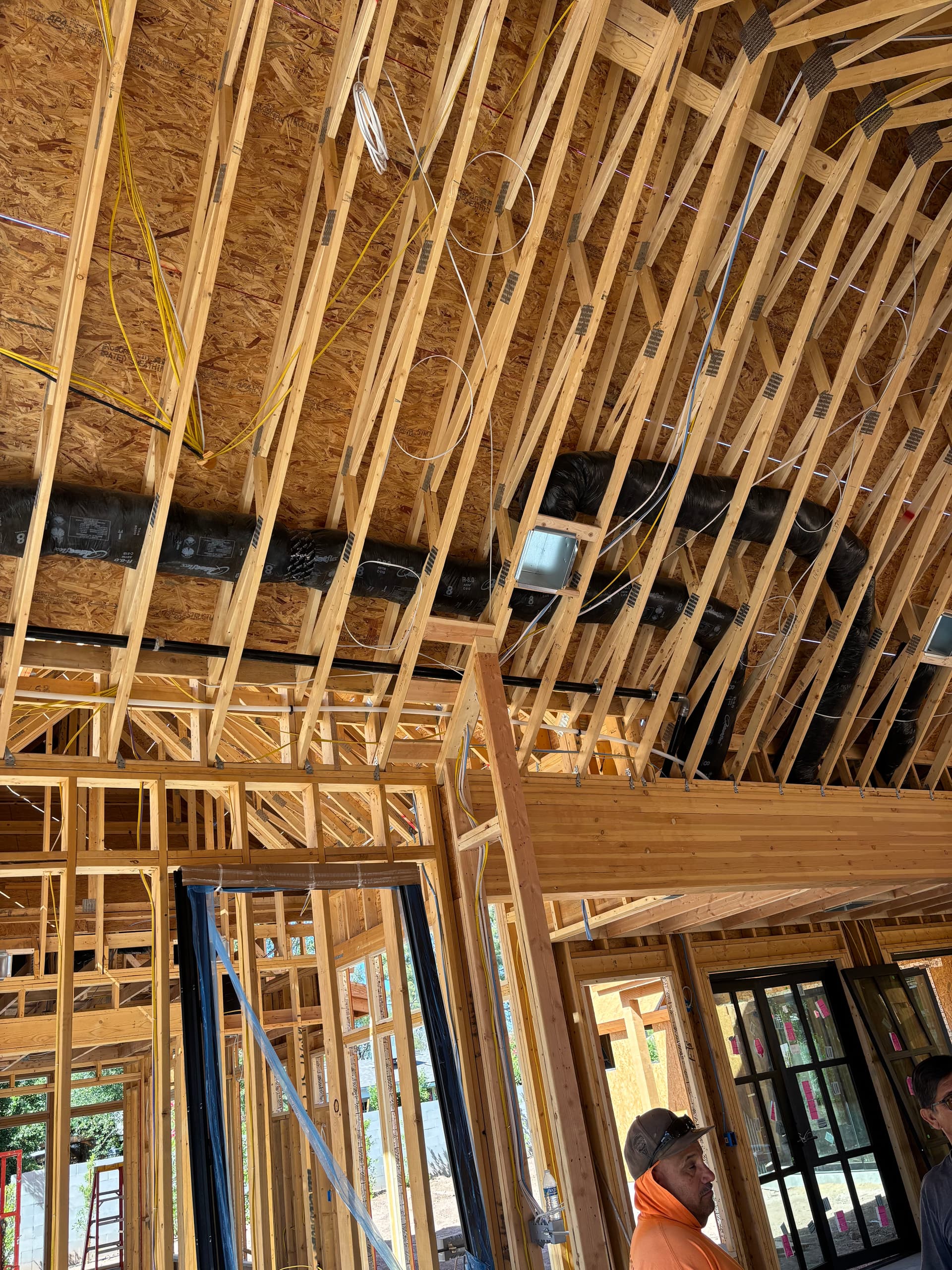Gallery photos for Black Iron Gas Line Install for New Construction Home: Image #4
