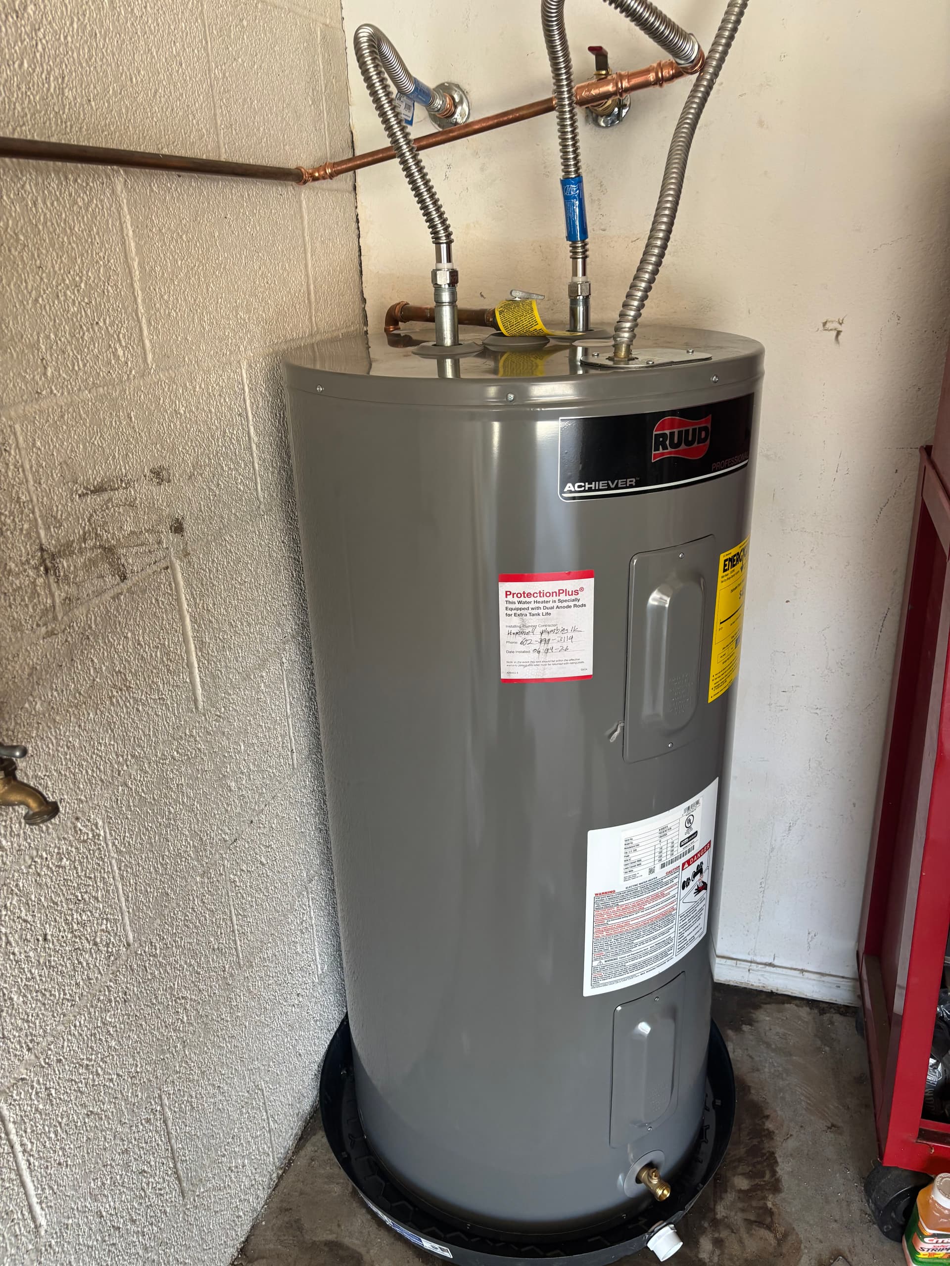 50-Gallon Electric Water Heater Replacement Done Right image