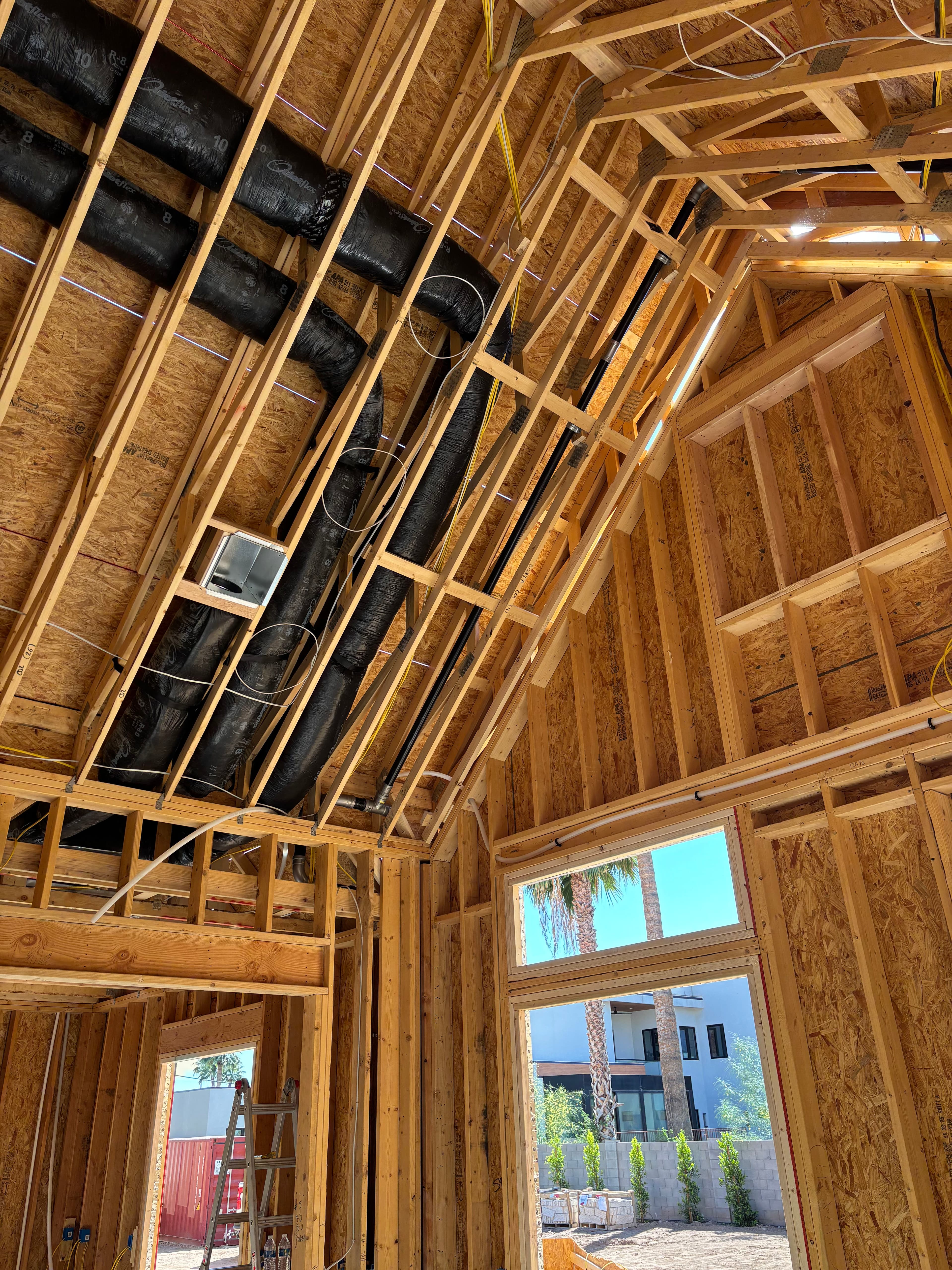 Project Black Iron Gas Line Install for New Construction Home image
